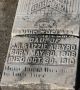 Annie Thelma Byrd Headstone 1908-1910