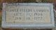 Elmer Fields Lammon Headstone 1904-1977