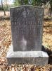 Georgia Ann Crottwell and George Herbert Veitch Headstone
