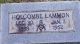 Holcombe Lammon Headstone 1885 - 1952