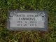 Mattie Belle Spencer Lammons Headstone 1893-1975