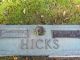 Mellonee Rocita Hatcher Hicks Headstone 1911-1999
Joseph Foster Hicks Headstone 1910-1972