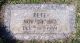 Peter Spencer Lammons Headstone 1912-1959