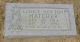 Willie Eunice Newton Hatcher Headstone 1914-1990